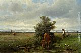 Famous Watering Paintings - Cattle Watering